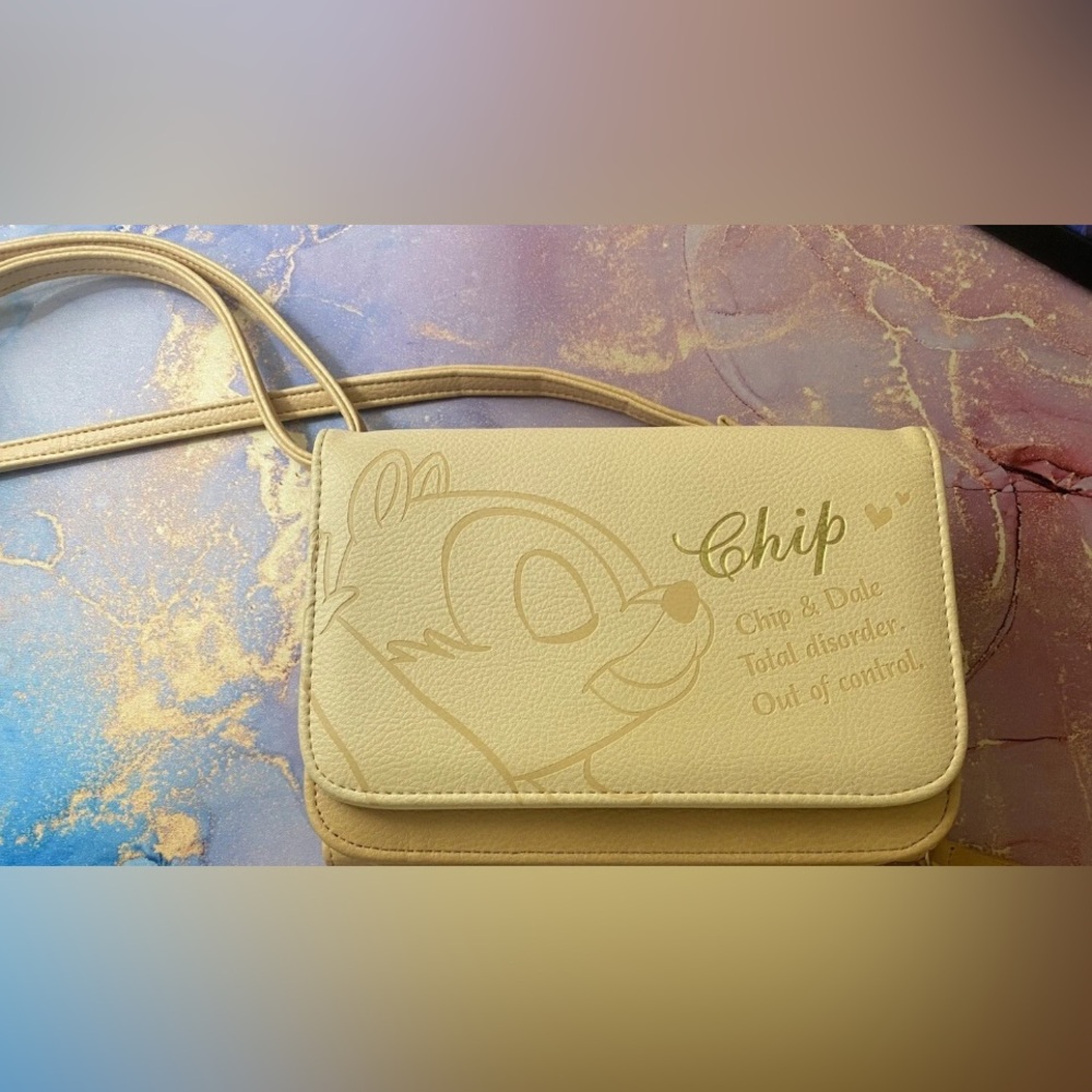 Disney Chip & Dale Cream Hand bag Purse